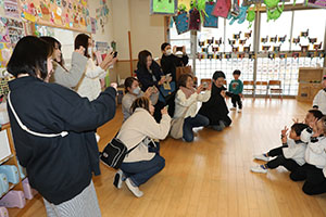 作品展が行われました 　年中組　ー2日目ー