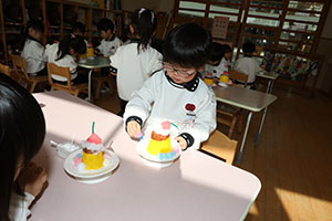 BIGプリンの制作　うさぎ