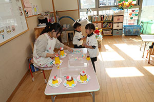 BIGプリンの制作　うさぎ