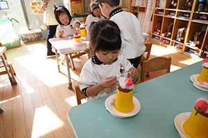 BIGプリンの制作　うさぎ