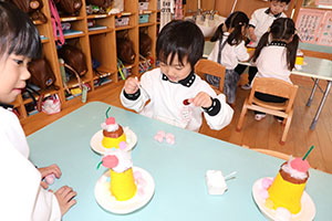 BIGプリンの制作　うさぎ