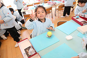 カップケーキの制作　さくら