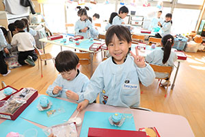 カップケーキの制作　さくら