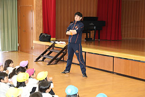 がんばりマンカード　表彰式　年中組