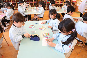 科学教室「色の不思議」　D・E