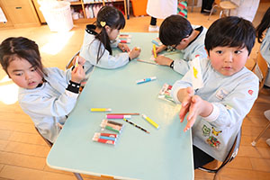 科学教室「色の不思議」　D・E