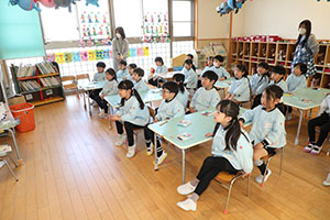 科学教室「色の不思議」　D・E