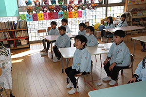 科学教室「色の不思議」　A・B・C