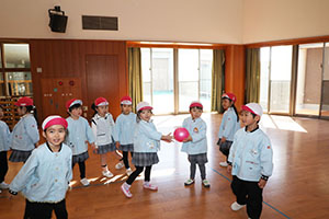 ドッジボール楽しかったね　ばら