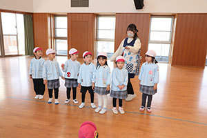 ドッジボール楽しかったね　ばら