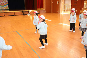 ドッジボール楽しかったね　ばら