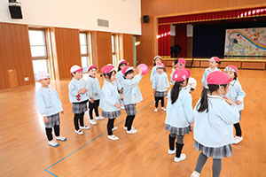 ドッジボール楽しかったね　ばら