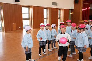 ドッジボール楽しかったね　ばら