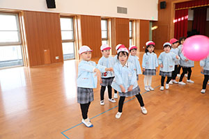 ドッジボール楽しかったね　ばら