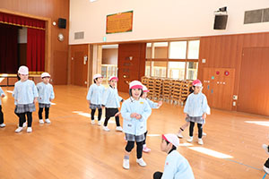 ドッジボール楽しかったね　ばら