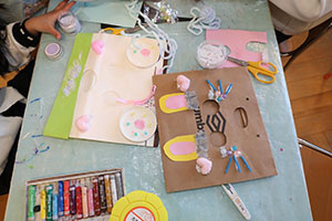 お面作り　D