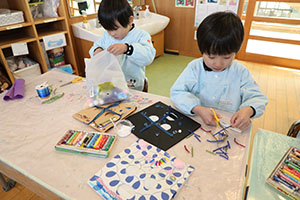 お面作り　D
