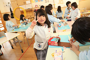 かばんの制作　ひまわり