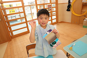 かばんの制作　ひまわり