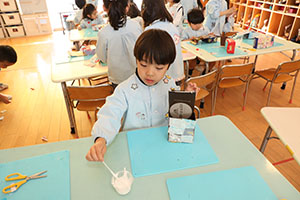 かばんの制作　ひまわり