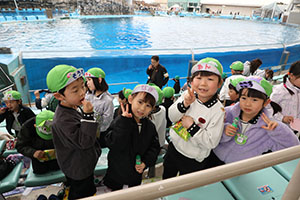 お別れ遠足で名古屋港水族館に行きました　年長組 NO.2