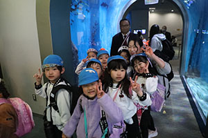 お別れ遠足で名古屋港水族館に行きました　年長組 NO.2