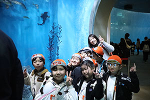 お別れ遠足で名古屋港水族館に行きました　年長組 NO.2