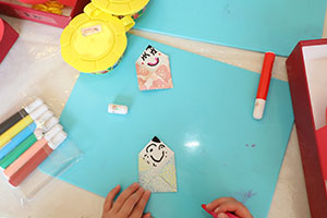 ひな祭りの制作　りす