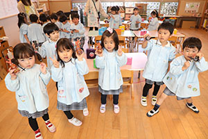 わくわくパーティの商品が完成しました　きりん