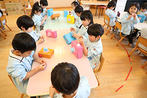 わくわくパーティの商品が完成しました　きりん