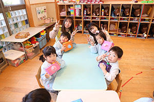 わくわくパーティの商品が完成しました　きりん