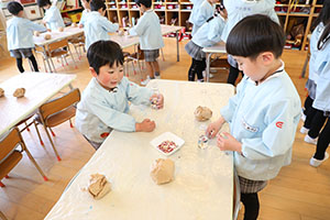 キラキラジュースの制作　ばら
