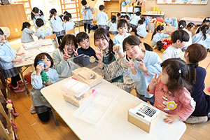 ばら組さんのお部屋で遊びました　あひる・ばら