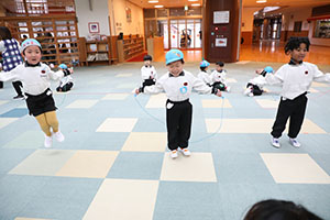 縄跳び大会　年中　NO．2