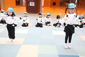 縄跳び大会　年中　NO．2