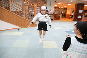 縄跳び大会　年中　NO．2
