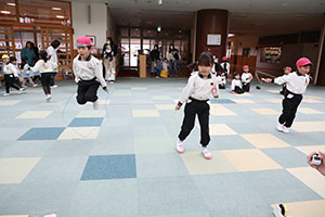 縄跳び大会　年中　NO．1