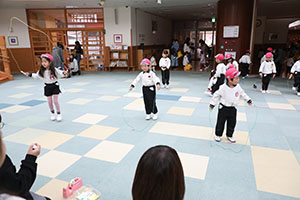 縄跳び大会　年中　NO．1