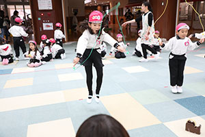 縄跳び大会　年中　NO．1