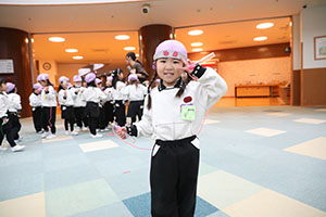 縄跳び大会　年中　NO．1