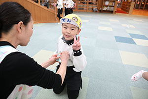 縄跳び大会　年中　NO．1