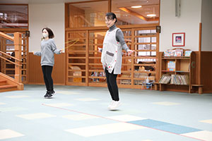 縄跳び大会　年中　NO．1