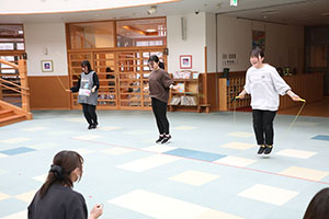 縄跳び大会　年中　NO．1