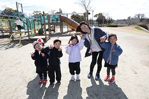 中部公園　遠足楽しかったね　　年少　NO.1