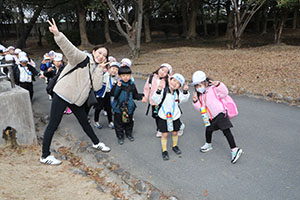 ゆめくじら公園遠足　　年中　NO．1