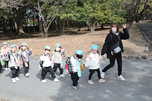 ゆめくじら公園遠足　　年中　NO．1