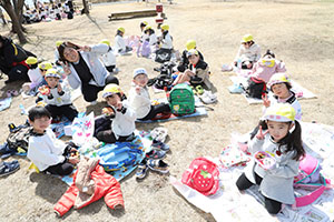 ゆめくじら公園遠足　　年中　NO．1
