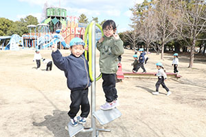 ゆめくじら公園遠足　　年中　NO．1