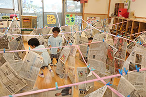 巨大迷路　楽しかったね　ことり