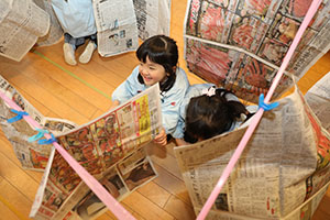 巨大迷路　楽しかったね　ことり